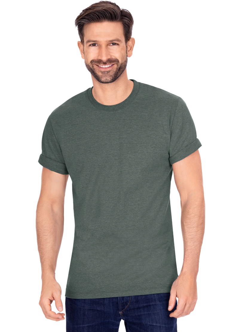 Trigema T-Shirt »TRIGEMA T-Shirt DELUXE Baumwolle« von Trigema