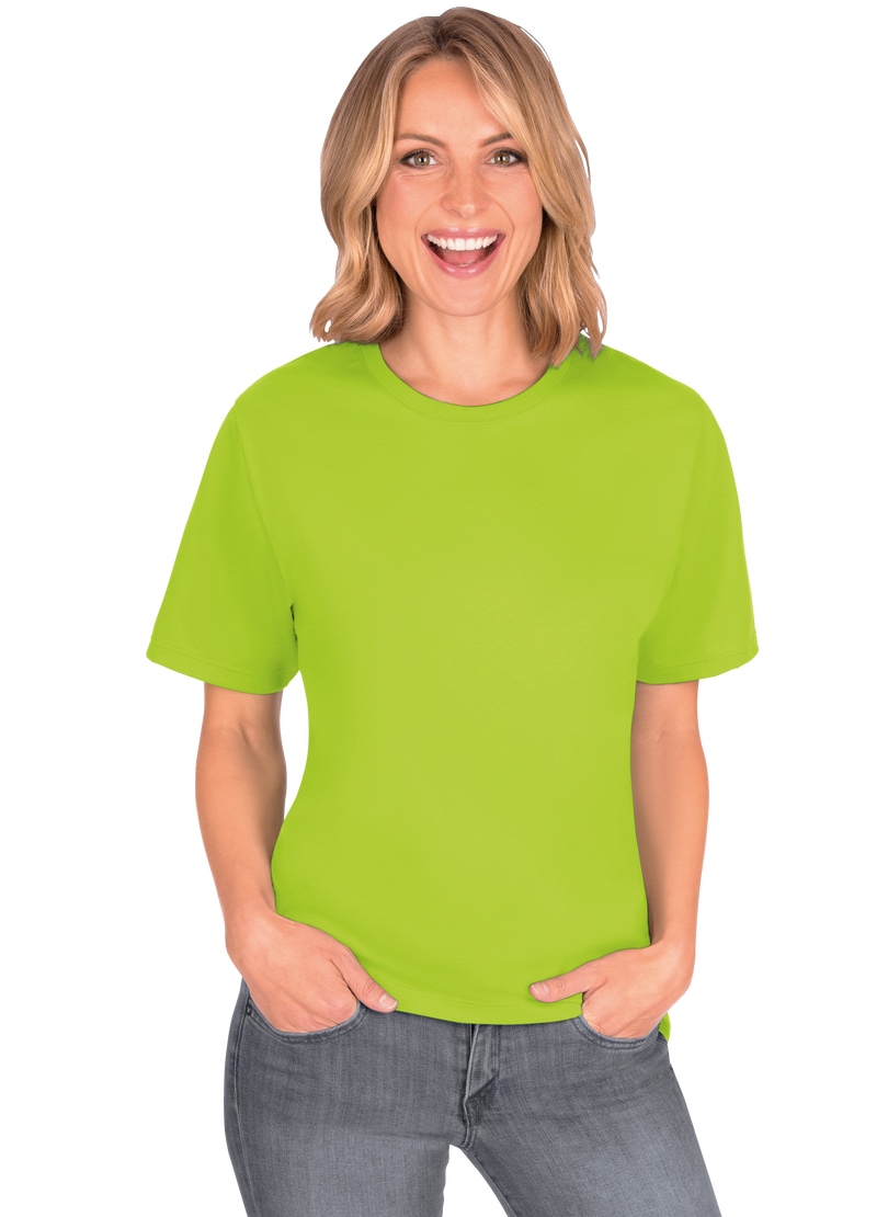 Trigema T-Shirt »TRIGEMA T-Shirt DELUXE Baumwolle« Trigema T-Shirt »TRIGEMA T-Shirt DELUXE Baumwolle« von Trigema