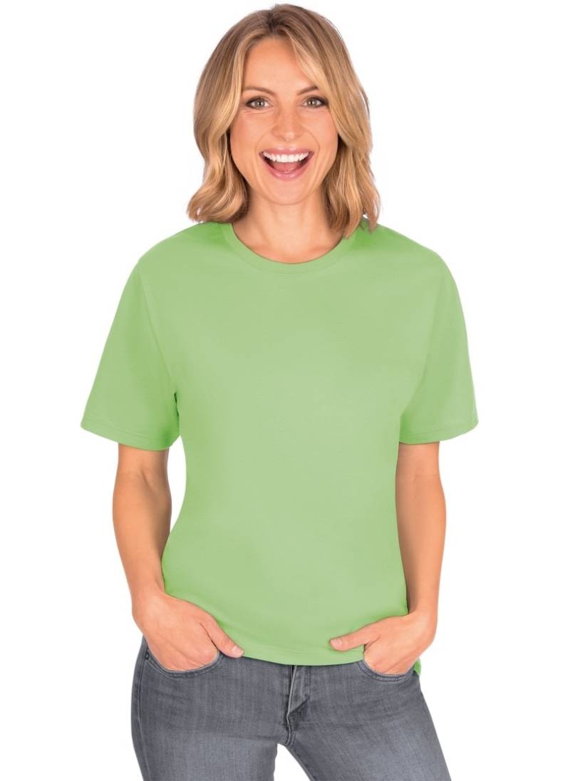 Trigema T-Shirt »TRIGEMA T-Shirt DELUXE Baumwolle«, (1 tlg.) von Trigema
