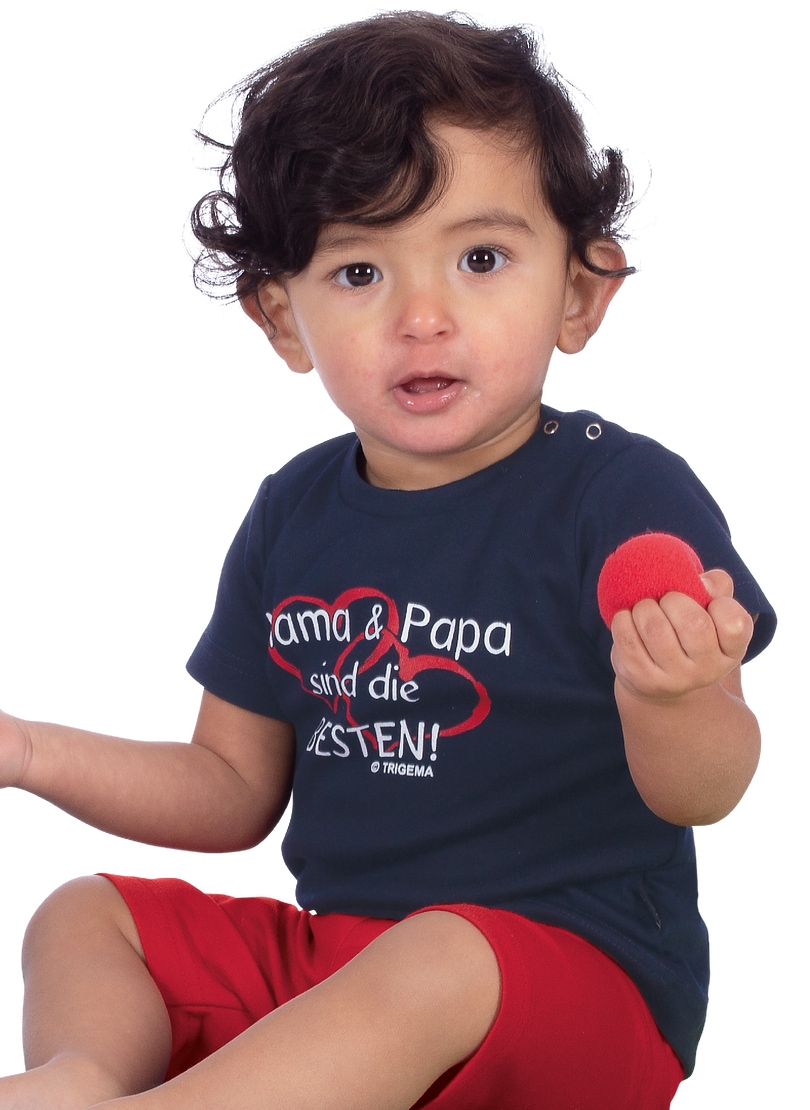 Trigema T-Shirt »TRIGEMA T-Shirt Mama & Papa« Trigema T-Shirt »TRIGEMA T-Shirt Mama & Papa« von Trigema