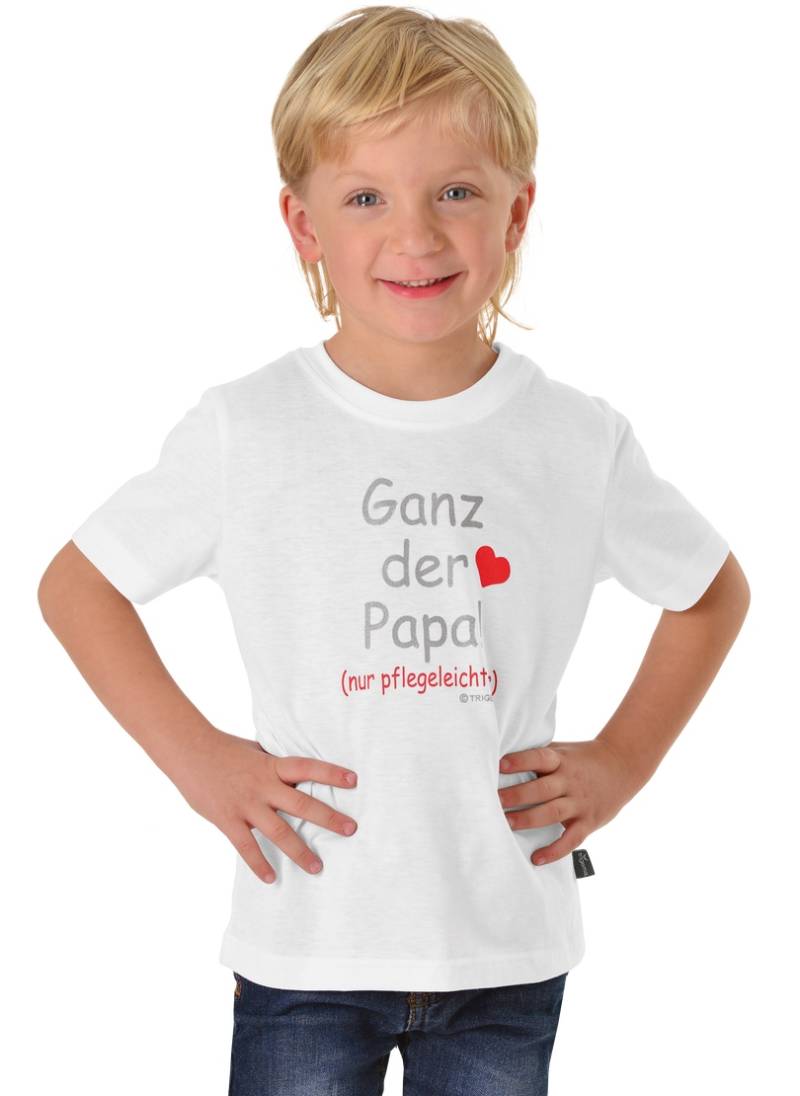 Trigema T-Shirt »TRIGEMA T-Shirt Papas Liebling« von Trigema