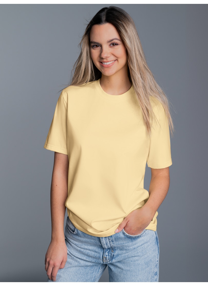 Trigema T-Shirt »TRIGEMA T-Shirt aus 100% Baumwolle«, (1 tlg.) von Trigema