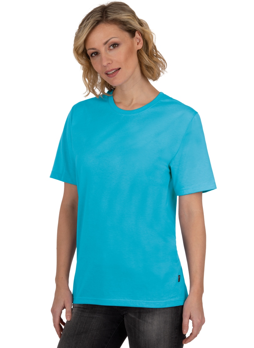 Trigema T-Shirt »TRIGEMA T-Shirt aus 100% Baumwolle« Trigema T-Shirt »TRIGEMA T-Shirt aus 100% Baumwolle« von Trigema