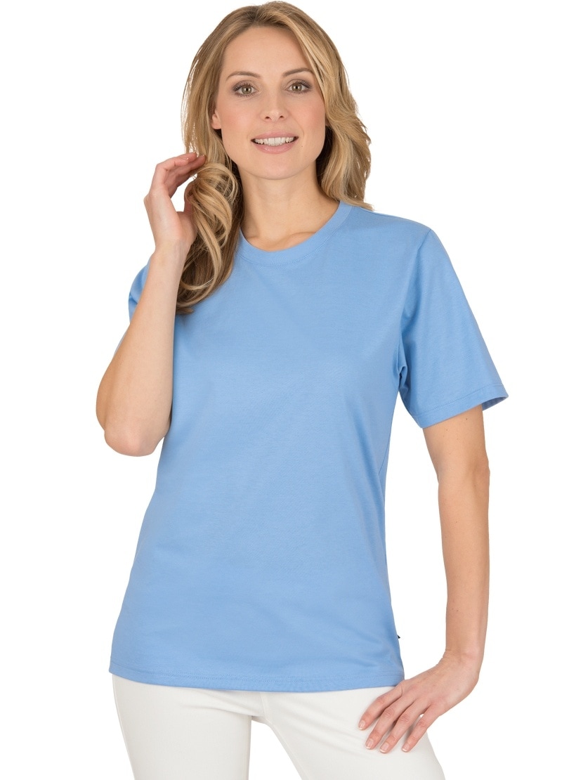 Trigema T-Shirt »TRIGEMA T-Shirt aus 100% Baumwolle« Trigema T-Shirt »TRIGEMA T-Shirt aus 100% Baumwolle« von Trigema
