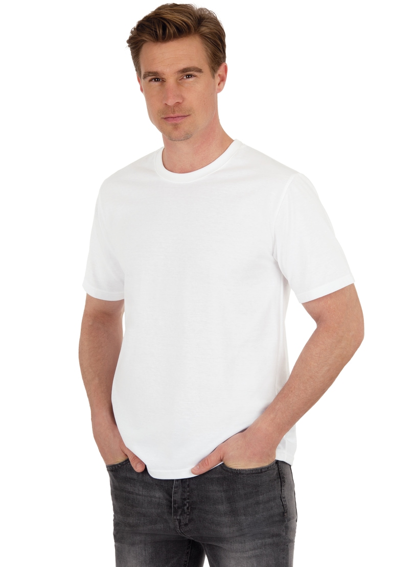Trigema T-Shirt »TRIGEMA T-Shirt aus 100% Baumwolle« Trigema T-Shirt »TRIGEMA T-Shirt aus 100% Baumwolle« von Trigema