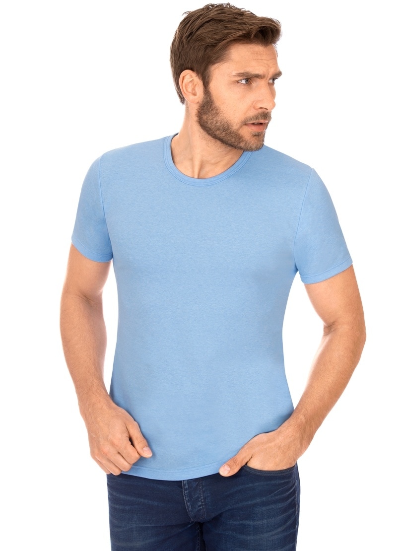 Trigema T-Shirt »TRIGEMA T-Shirt aus Baumwolle/Elastan« Trigema T-Shirt »TRIGEMA T-Shirt aus Baumwolle/Elastan« von Trigema