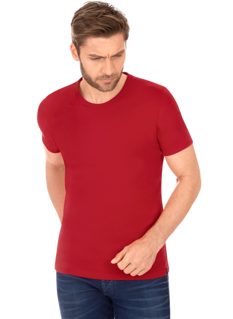 Trigema T-Shirt »TRIGEMA T-Shirt aus Baumwolle/Elastan« Trigema T-Shirt »TRIGEMA T-Shirt aus Baumwolle/Elastan« von Trigema