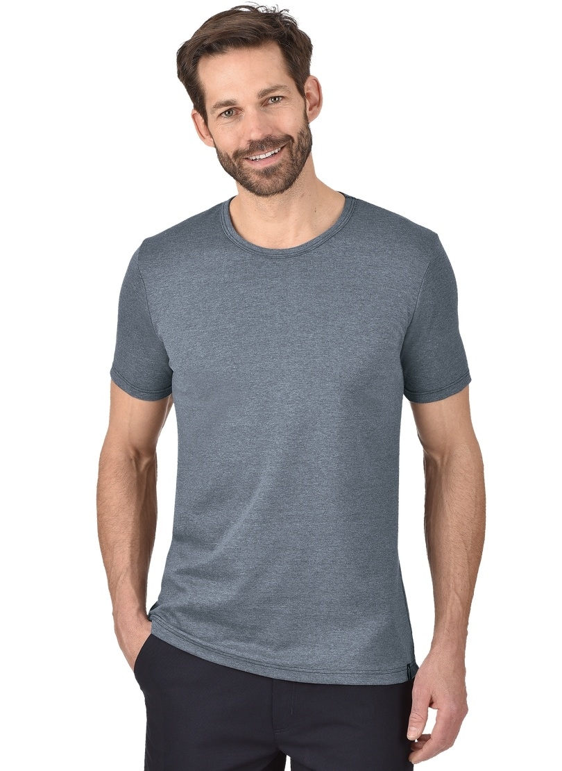 Trigema T-Shirt »TRIGEMA T-Shirt aus Baumwolle/Elastan«, (1 tlg.) von Trigema