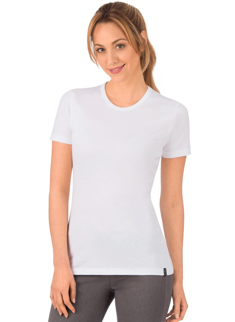 Trigema T-Shirt »TRIGEMA T-Shirt aus Baumwolle/Elastan« Trigema T-Shirt »TRIGEMA T-Shirt aus Baumwolle/Elastan« von Trigema