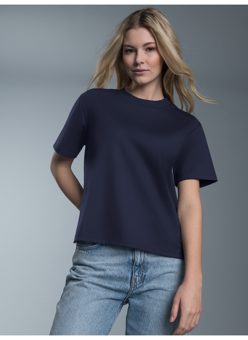 Trigema T-Shirt »TRIGEMA T-Shirt aus Baumwolle«, (1 tlg.) von Trigema