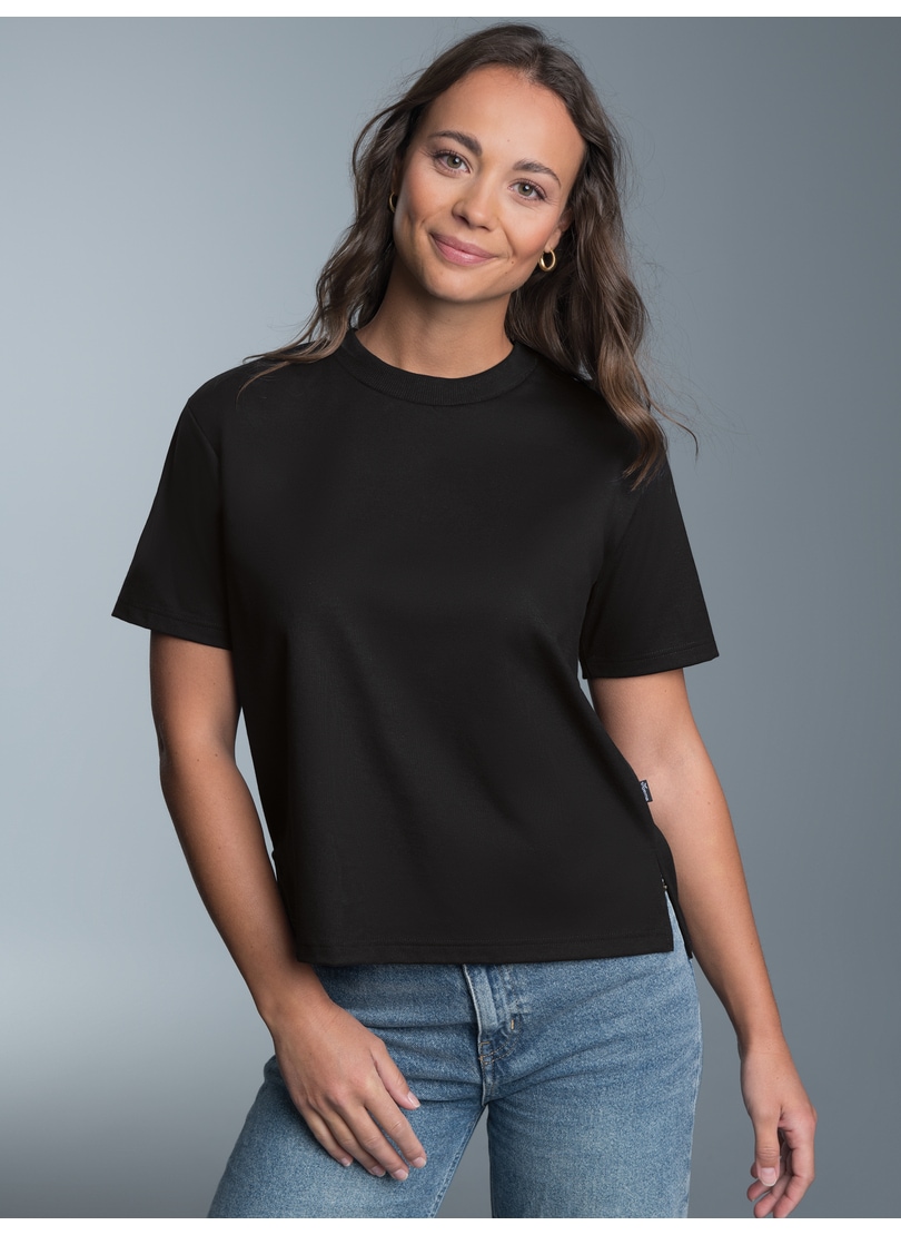 Trigema T-Shirt »TRIGEMA T-Shirt aus Baumwolle«, (1 tlg.) von Trigema