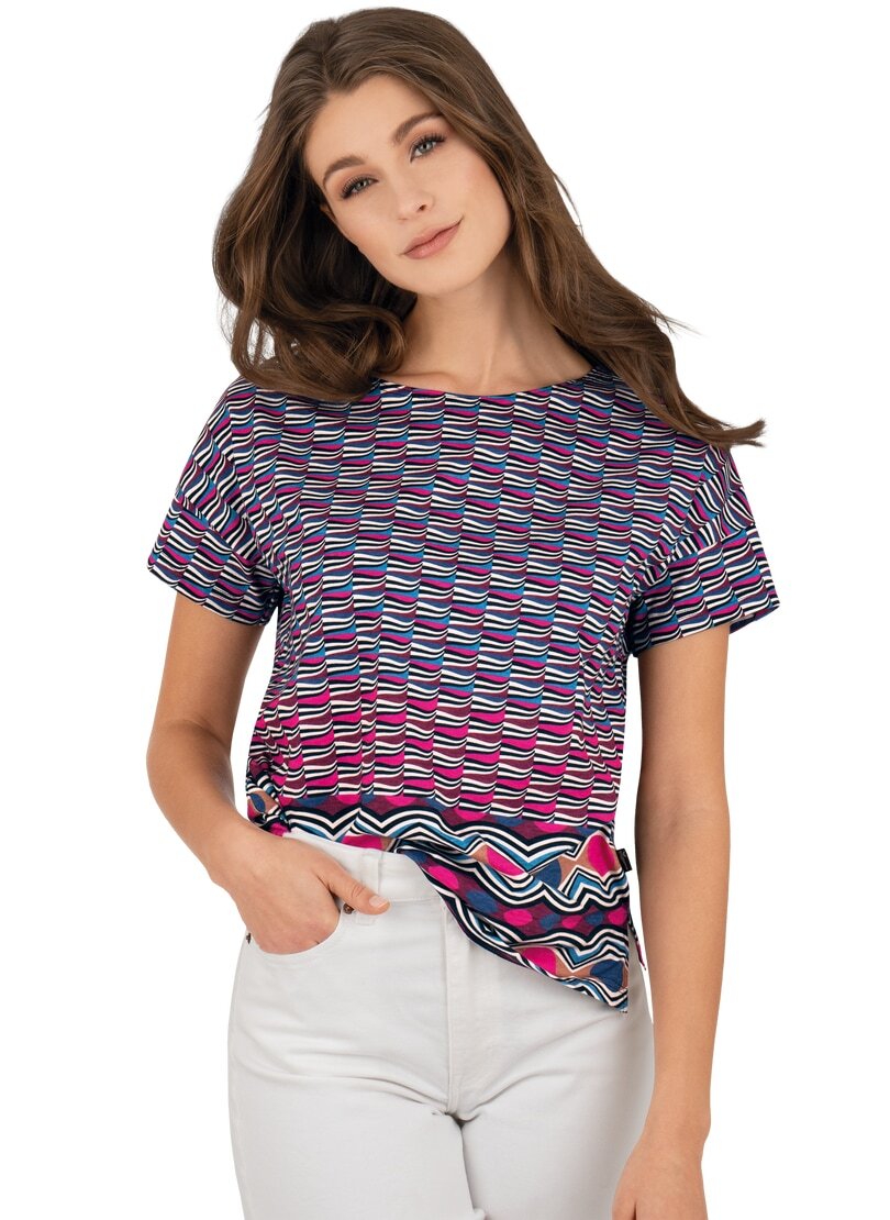 Trigema T-Shirt »TRIGEMA T-Shirt im Hippie Style« Trigema T-Shirt »TRIGEMA T-Shirt im Hippie Style« von Trigema