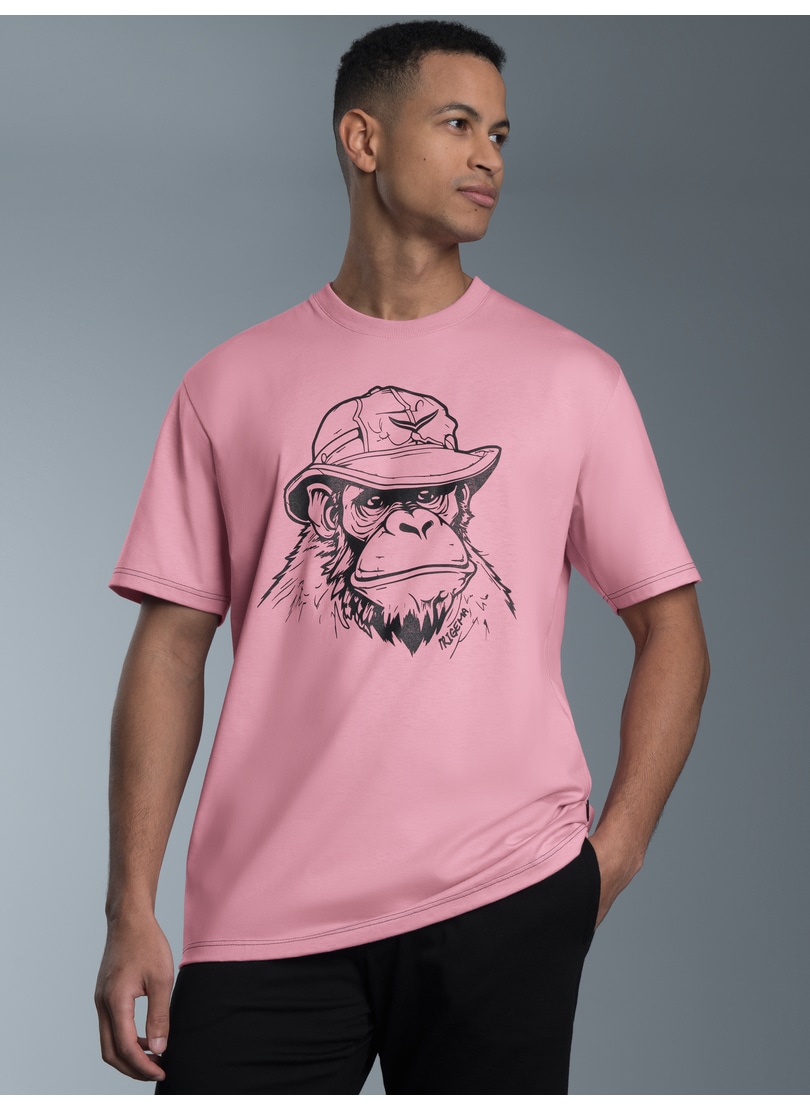 Trigema T-Shirt »TRIGEMA T-Shirt mit Affen-Printmotiv«, (1 tlg.) von Trigema