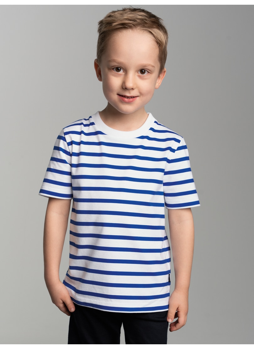 Trigema T-Shirt »TRIGEMA T-Shirt mit Allover-Ringelmuster«, (1 tlg.) von Trigema