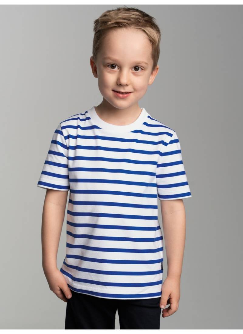 Trigema T-Shirt »TRIGEMA T-Shirt mit Allover-Ringelmuster«, (1 tlg.) von Trigema