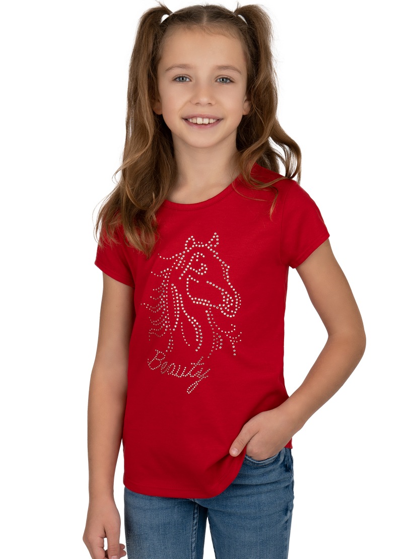 Trigema T-Shirt »TRIGEMA T-Shirt mit Glitzer-Pferd« Trigema T-Shirt »TRIGEMA T-Shirt mit Glitzer-Pferd« von Trigema