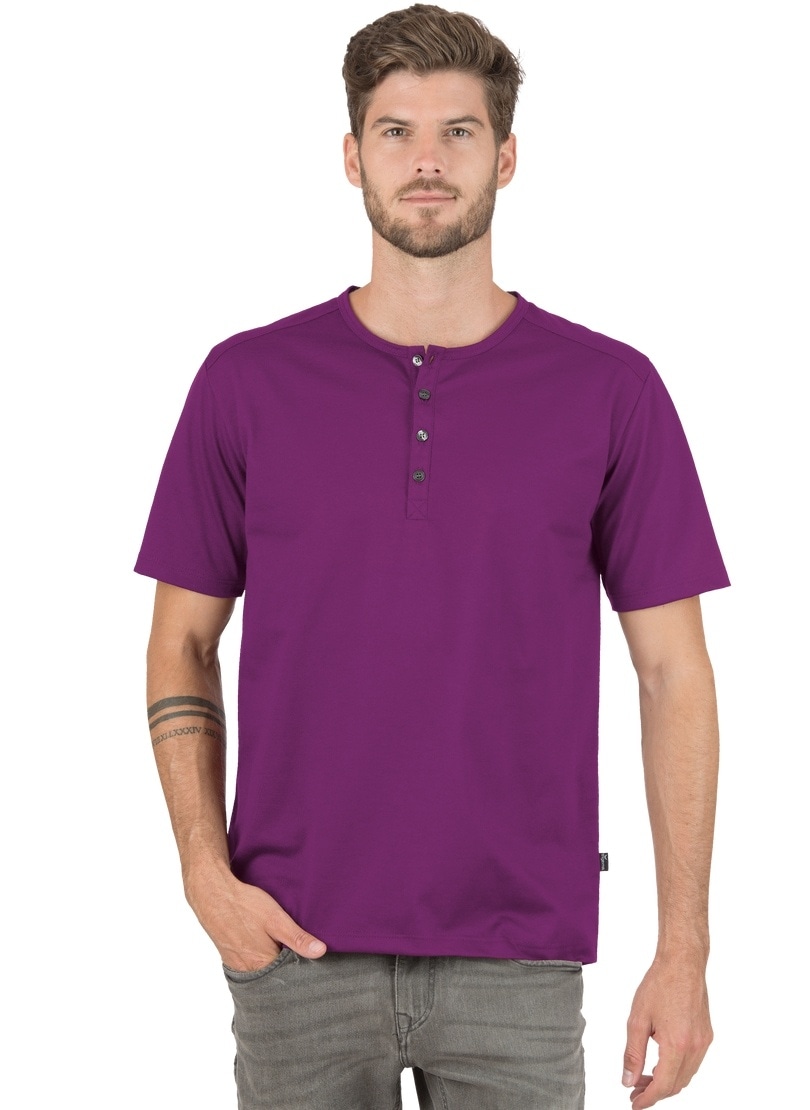Trigema T-Shirt »TRIGEMA T-Shirt mit Knopfleiste DELUXE Baumwolle« Trigema T-Shirt »TRIGEMA T-Shirt mit Knopfleiste DELUXE Baumwolle« von Trigema