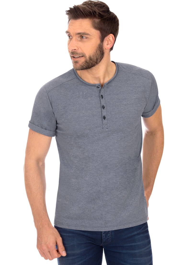 Trigema T-Shirt »TRIGEMA T-Shirt mit Knopfleiste DELUXE Baumwolle« Trigema T-Shirt »TRIGEMA T-Shirt mit Knopfleiste DELUXE Baumwolle« von Trigema