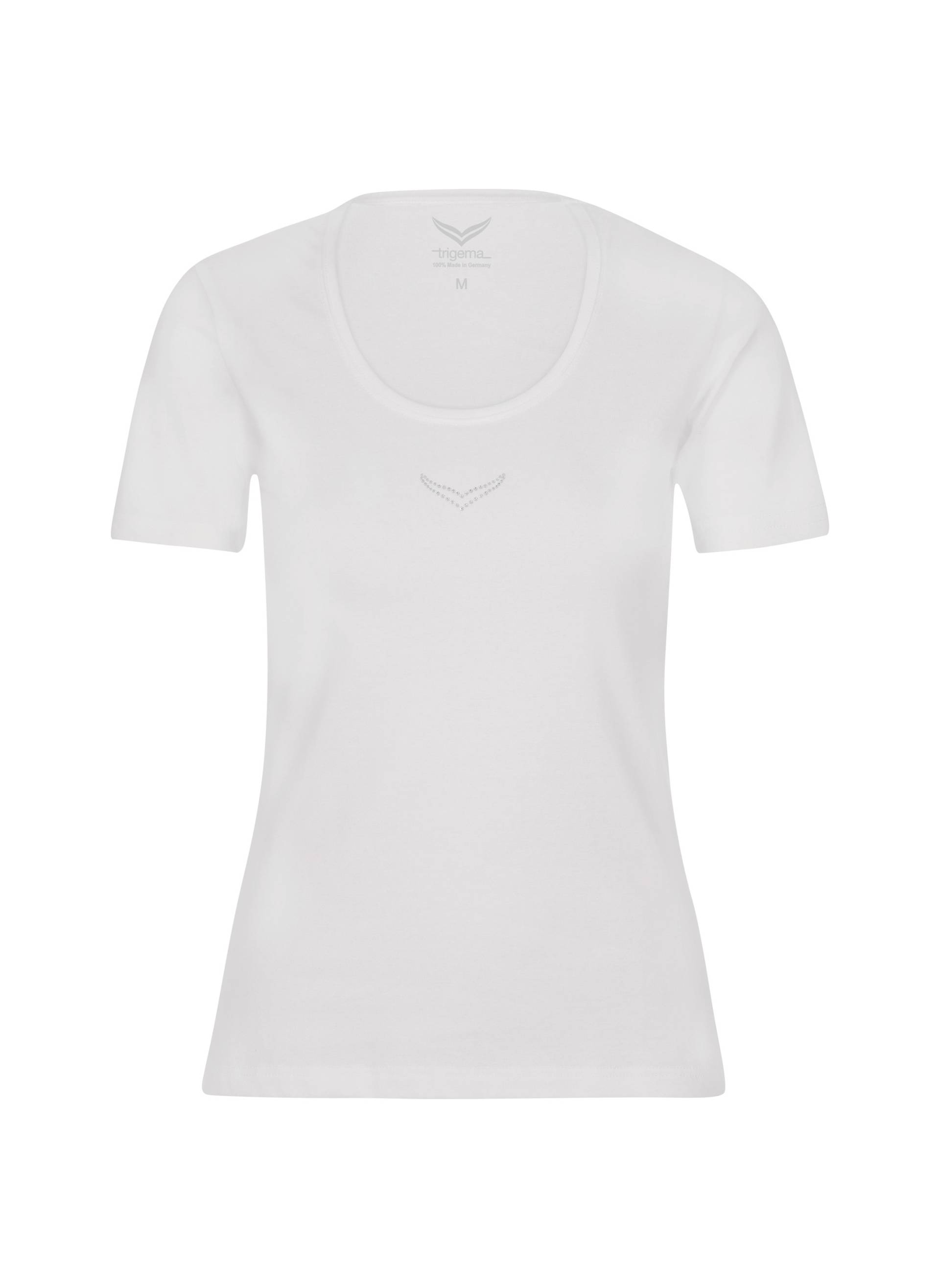 Trigema T-Shirt »TRIGEMA T-Shirt mit Kristallsteinen« Trigema T-Shirt »TRIGEMA T-Shirt mit Kristallsteinen« von Trigema