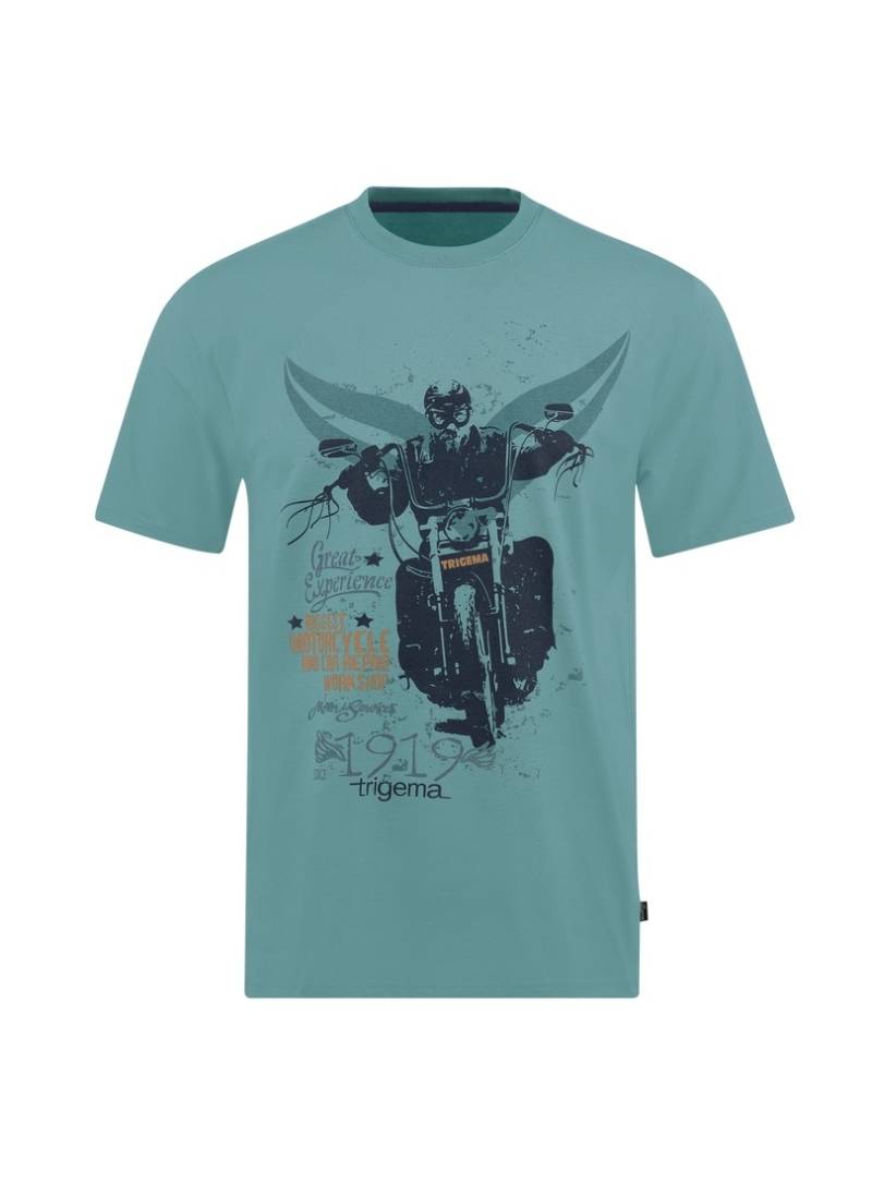 Trigema T-Shirt »TRIGEMA T-Shirt mit Motorrad-Print«, (1 tlg.) von Trigema