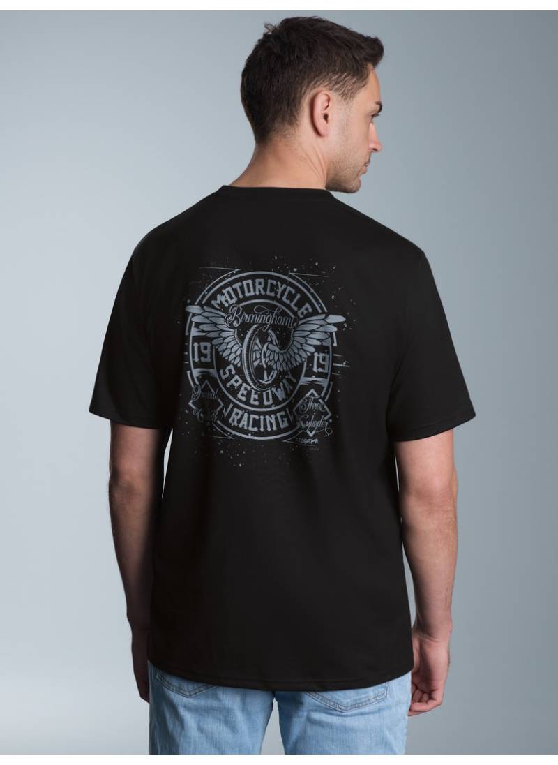Trigema T-Shirt »TRIGEMA T-Shirt mit Motorrad-Printmotiven«, (1 tlg.) von Trigema