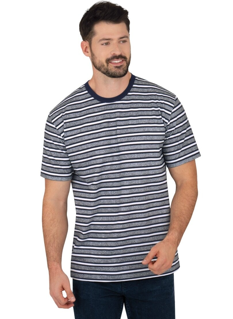 Trigema T-Shirt »TRIGEMA T-Shirt mit Streifenmuster« Trigema T-Shirt »TRIGEMA T-Shirt mit Streifenmuster« von Trigema