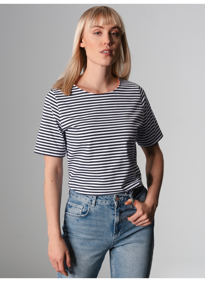 Trigema T-Shirt »TRIGEMA T-Shirt mit Streifenmuster« Trigema T-Shirt »TRIGEMA T-Shirt mit Streifenmuster« von Trigema