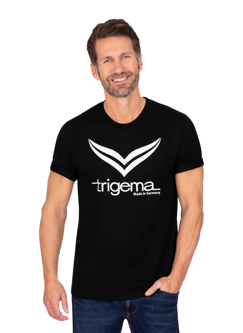 Trigema T-Shirt »TRIGEMA T-Shirt mit TRIGEMA-Logo« Trigema T-Shirt »TRIGEMA T-Shirt mit TRIGEMA-Logo« von Trigema