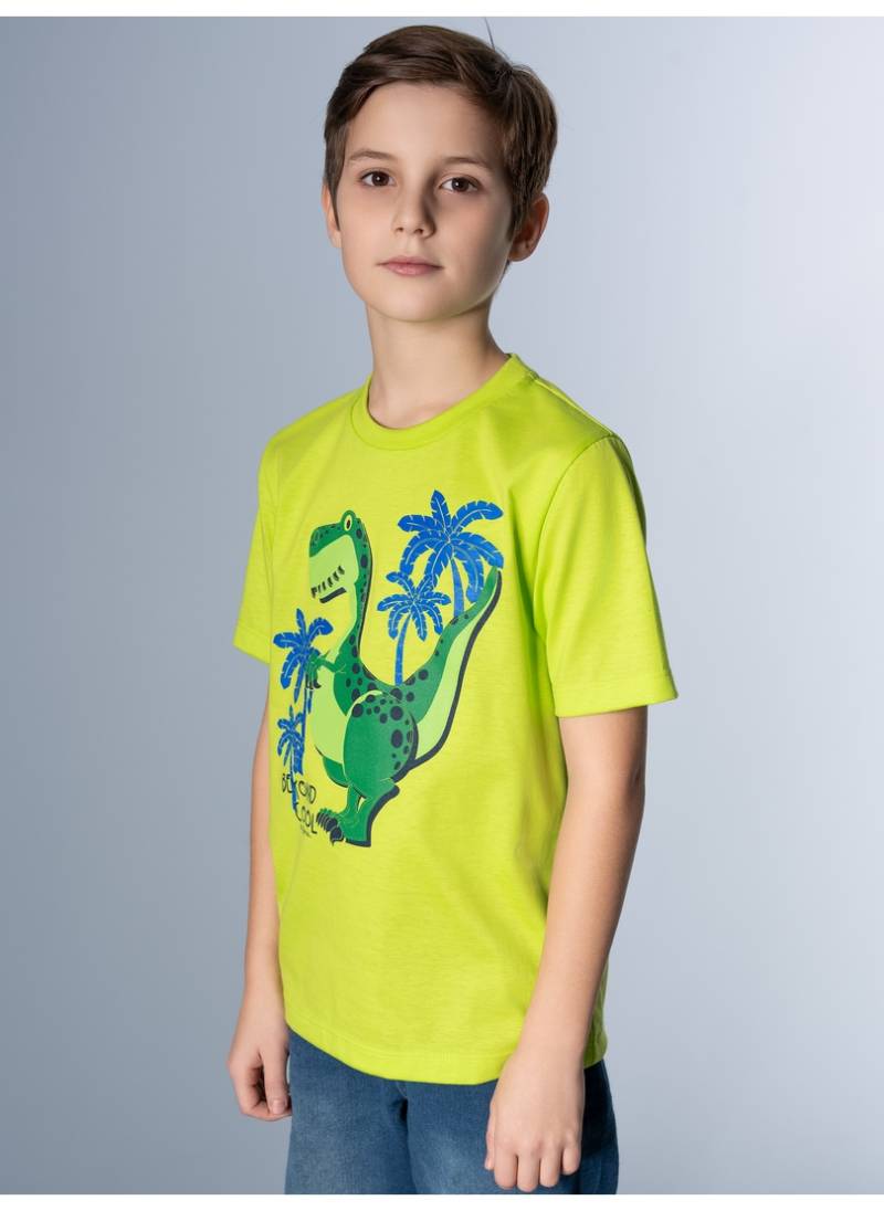 Trigema T-Shirt »TRIGEMA T-Shirt mit coolem Dino-Motiv« von Trigema