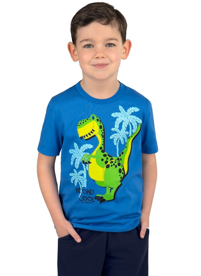 Trigema T-Shirt »TRIGEMA T-Shirt mit coolem Dino-Motiv« von Trigema