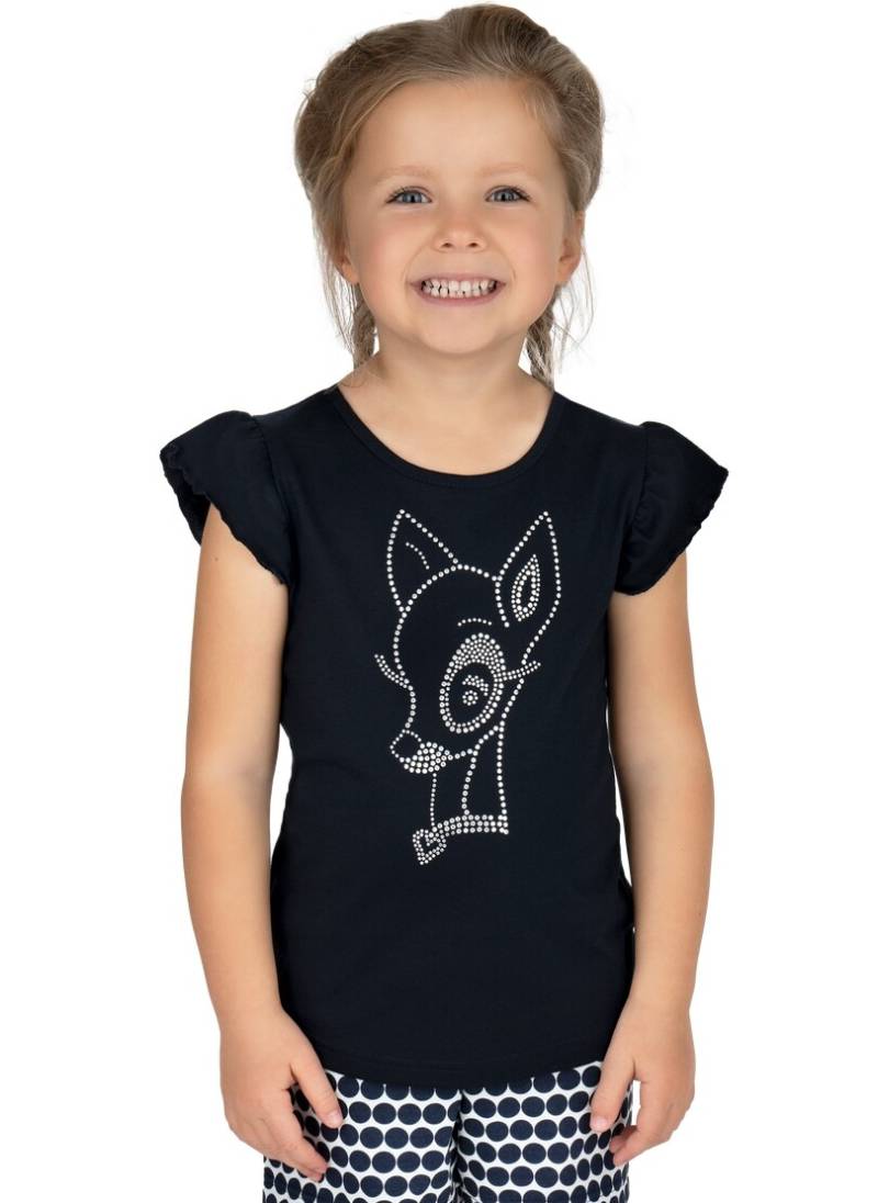 Trigema T-Shirt »TRIGEMA T-Shirt mit glitzerndem Bambi-Motiv« von Trigema