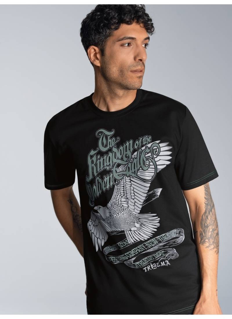 Trigema T-Shirt »TRIGEMA T-Shirt mit grossem Adler-Printmotiv«, (1 tlg.) von Trigema