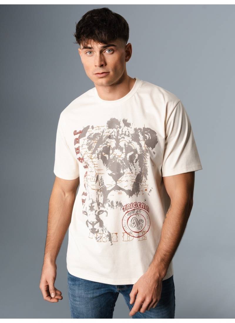 Trigema T-Shirt »TRIGEMA T-Shirt mit grossem Löwen-Print«, (1 tlg.) von Trigema