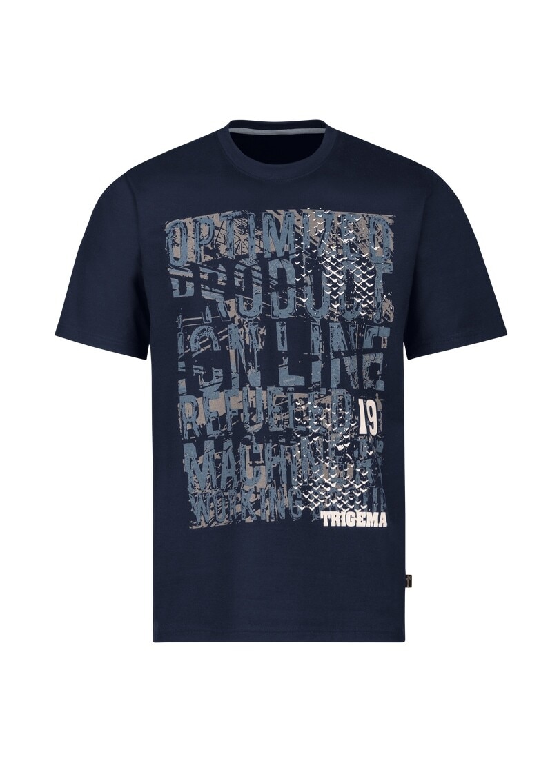 Trigema T-Shirt »TRIGEMA T-Shirt mit grossem Print-Motiv« von Trigema