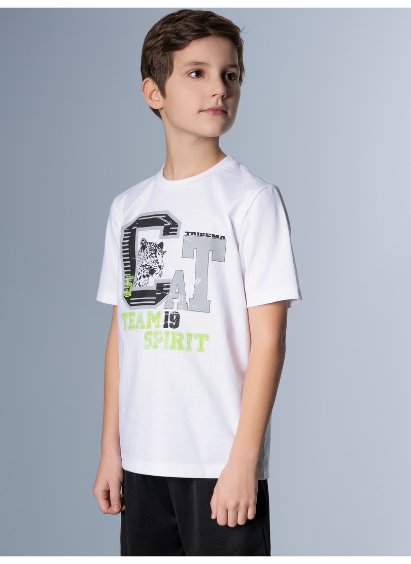 Trigema T-Shirt »TRIGEMA T-Shirt mit grossem Printmotiv«, (1 tlg.) von Trigema