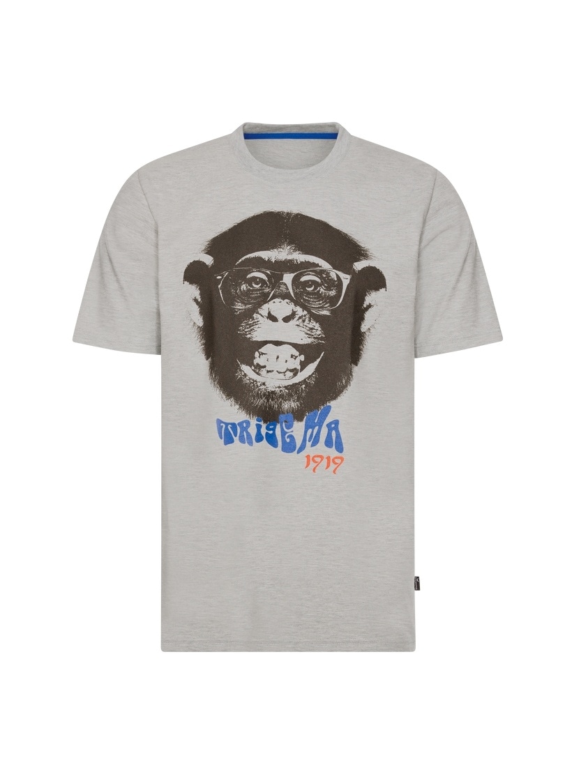 Trigema T-Shirt »TRIGEMA T-Shirt mit kultigem Affenprint im Retro-Design«, (1 tlg.) von Trigema