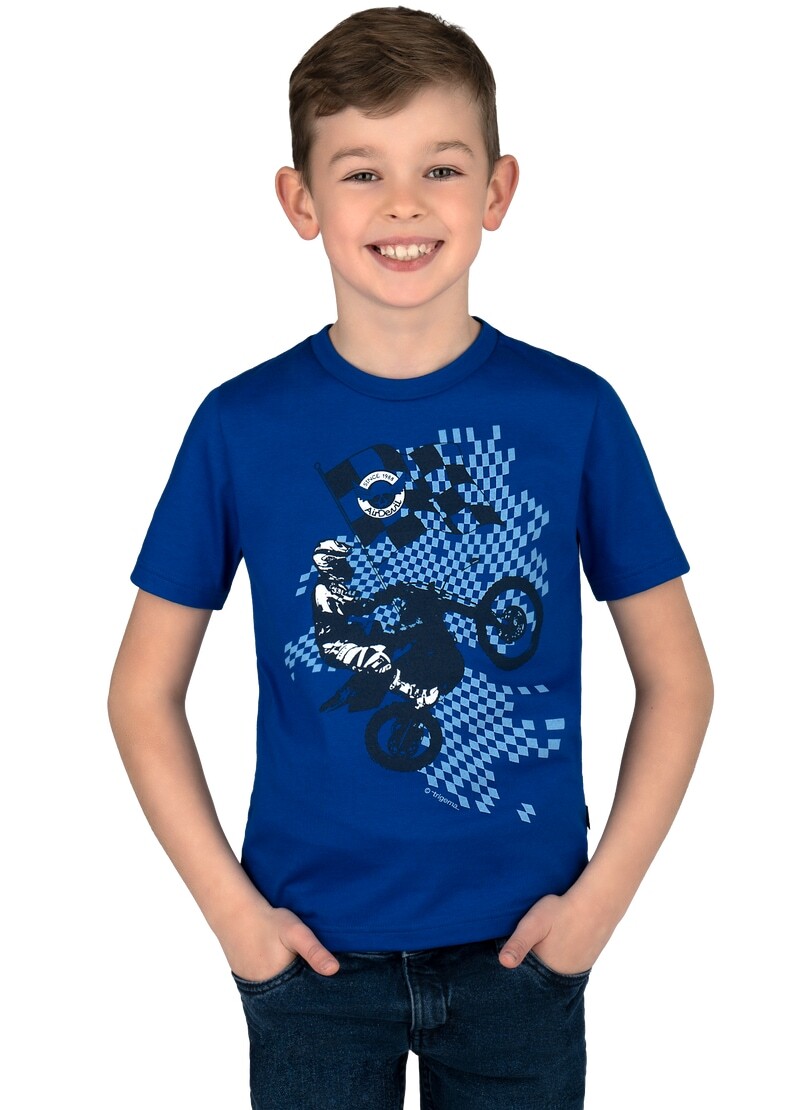 Trigema T-Shirt »TRIGEMA T-Shirt mit lässigem Motocross-Print« von Trigema