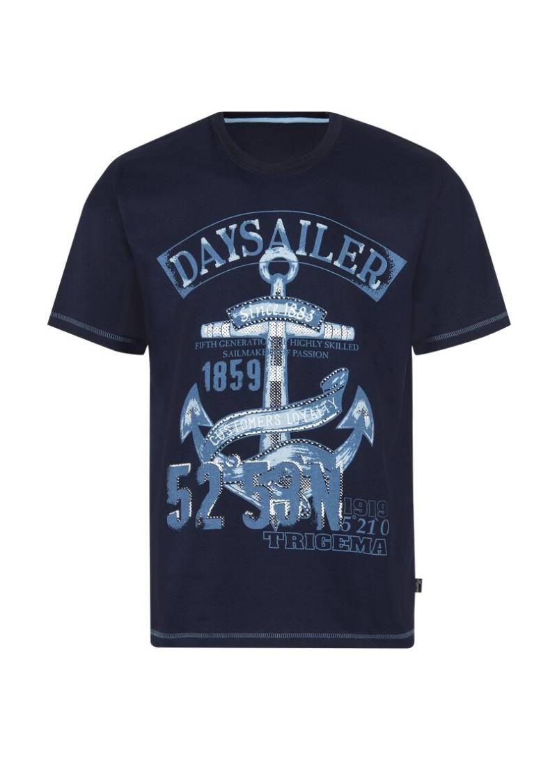 Trigema T-Shirt »TRIGEMA T-Shirt mit maritimem Anker-Druckmotiv« von Trigema