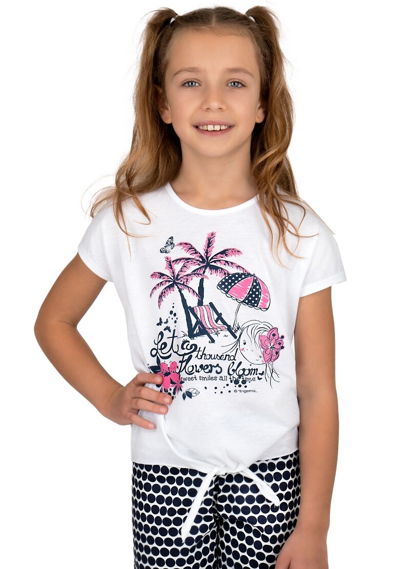 Trigema T-Shirt »TRIGEMA T-Shirt mit sommerlichem Druckmotiv« von Trigema