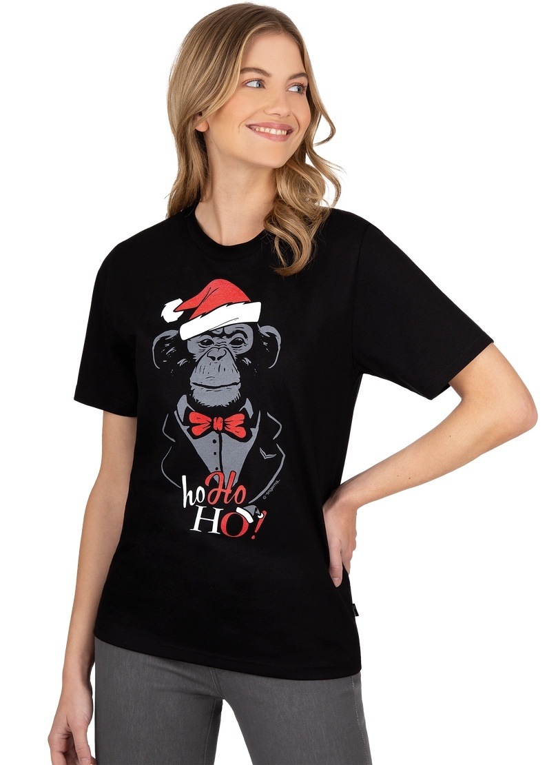 Trigema T-Shirt »TRIGEMA T-Shirt mit weihnachtlichem Motiv« Trigema T-Shirt »TRIGEMA T-Shirt mit weihnachtlichem Motiv« von Trigema