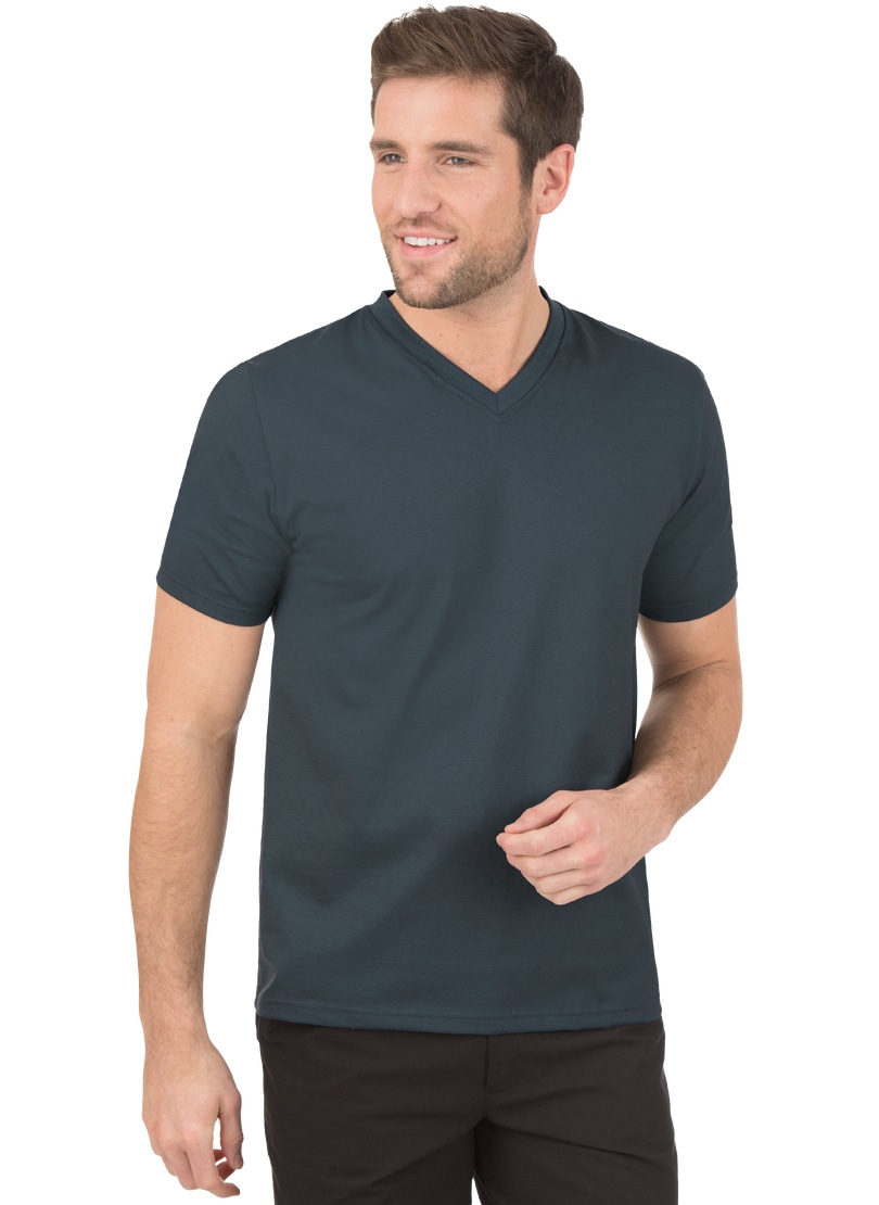 Trigema T-Shirt »TRIGEMA V-Shirt DELUXE Baumwolle« Trigema T-Shirt »TRIGEMA V-Shirt DELUXE Baumwolle« von Trigema