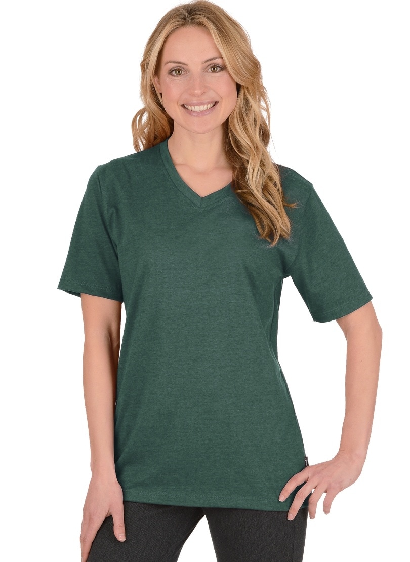 Trigema T-Shirt »TRIGEMA V-Shirt DELUXE Baumwolle« Trigema T-Shirt »TRIGEMA V-Shirt DELUXE Baumwolle« von Trigema