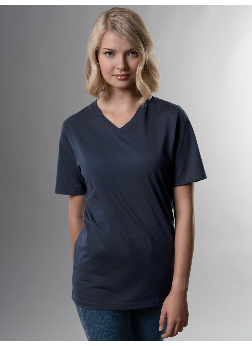Trigema T-Shirt »TRIGEMA V-Shirt DELUXE Baumwolle« Trigema T-Shirt »TRIGEMA V-Shirt DELUXE Baumwolle« von Trigema