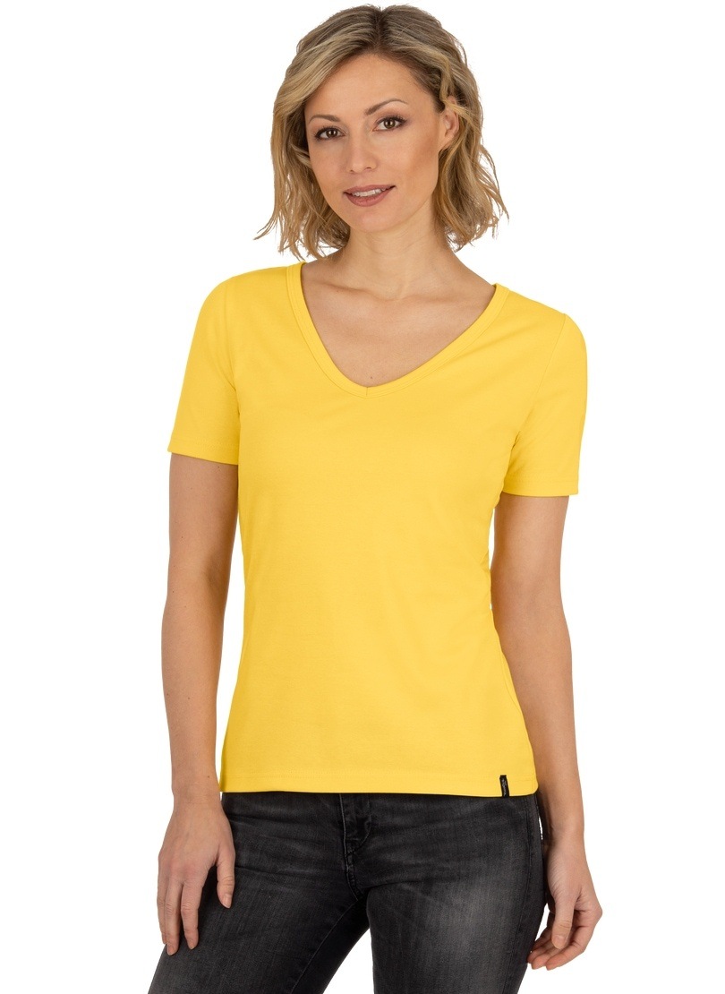 Trigema T-Shirt »TRIGEMA V-Shirt aus Baumwolle/Elastan« Trigema T-Shirt »TRIGEMA V-Shirt aus Baumwolle/Elastan« von Trigema