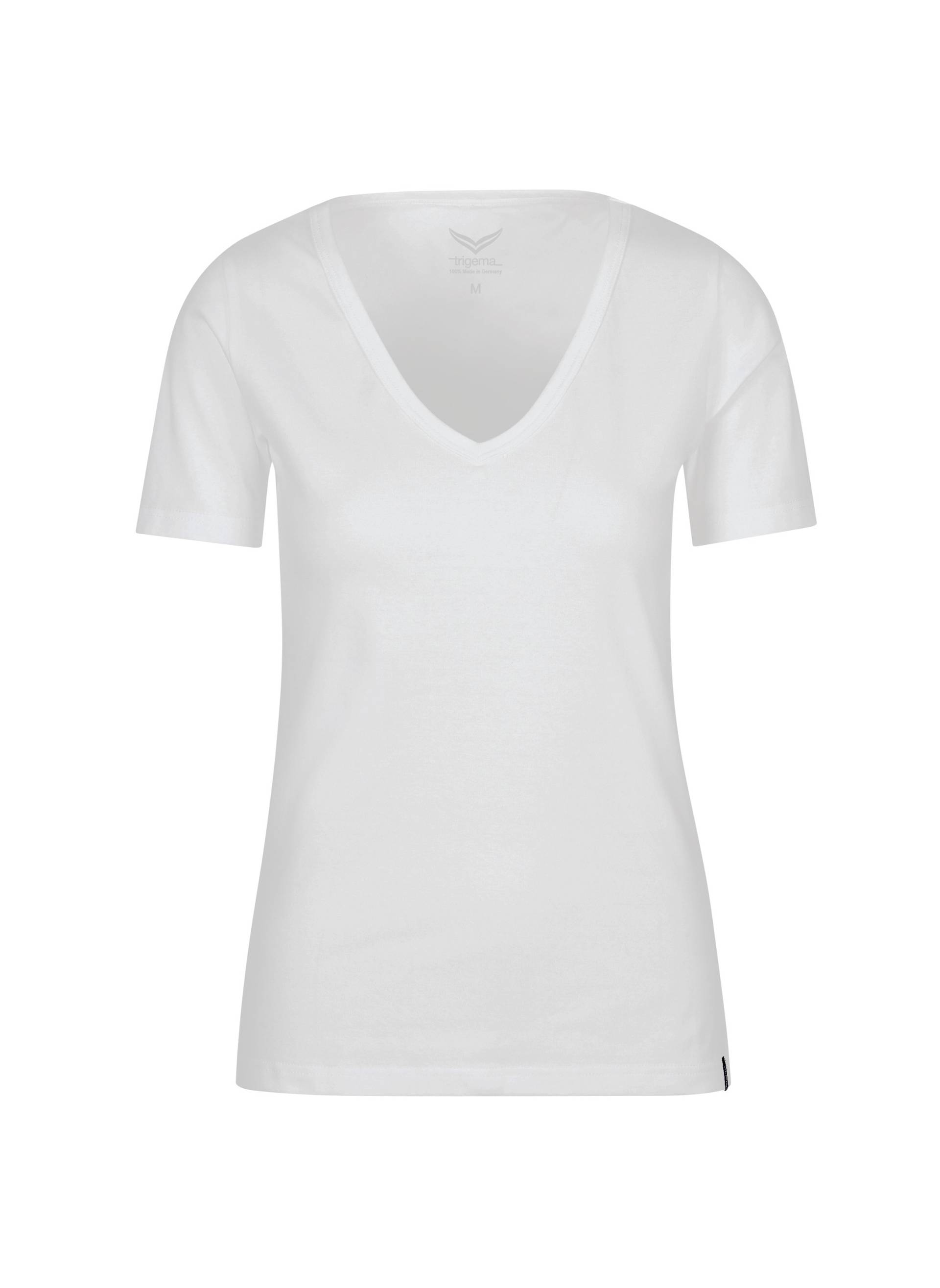 Trigema T-Shirt »TRIGEMA V-Shirt aus Baumwolle/Elastan« Trigema T-Shirt »TRIGEMA V-Shirt aus Baumwolle/Elastan« von Trigema