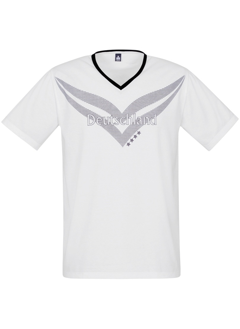 Trigema T-Shirt »TRIGEMA V-Shirt in Retrooptik« Trigema T-Shirt »TRIGEMA V-Shirt in Retrooptik« von Trigema