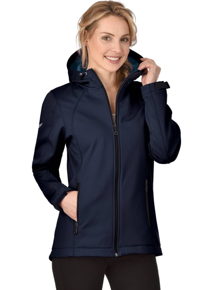 Trigema Softshelljacke »TRIGEMA Taillierte Softshell–Kapuzenjacke«, (1 St.) von Trigema