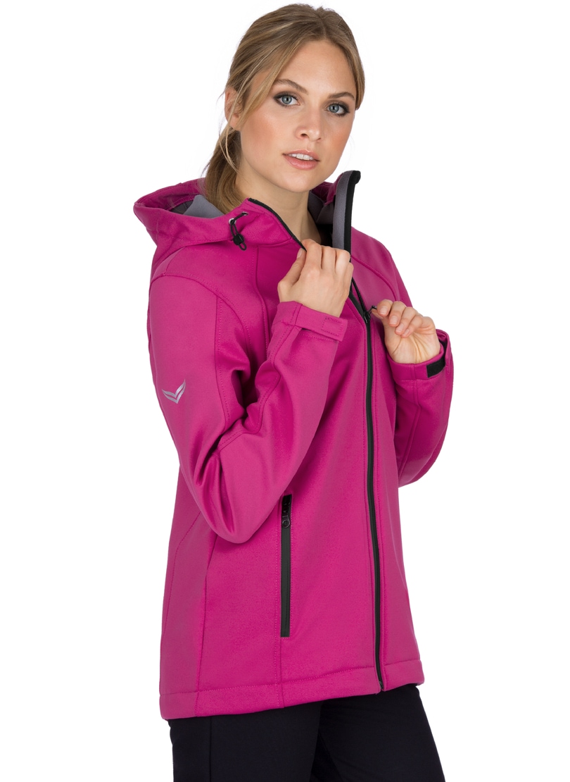 Trigema Softshelljacke »TRIGEMA Taillierte Softshell–Kapuzenjacke«, (1 St.) Trigema Softshelljacke »TRIGEMA Taillierte Softshell–Kapuzenjacke«, (1 St.) von Trigema