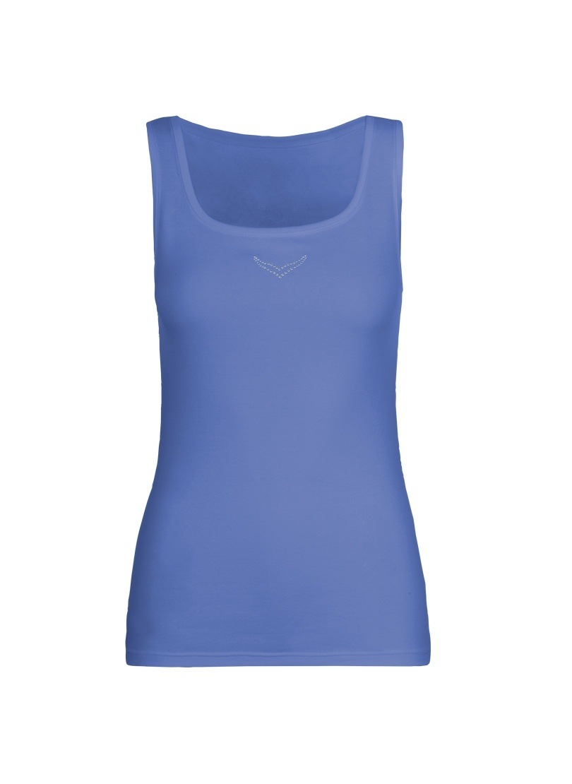 Trigema Tanktop »TRIGEMA Trägershirt mit Kristallsteinen«, (1 tlg.) Trigema Tanktop »TRIGEMA Trägershirt mit Kristallsteinen«, (1 tlg.) von Trigema