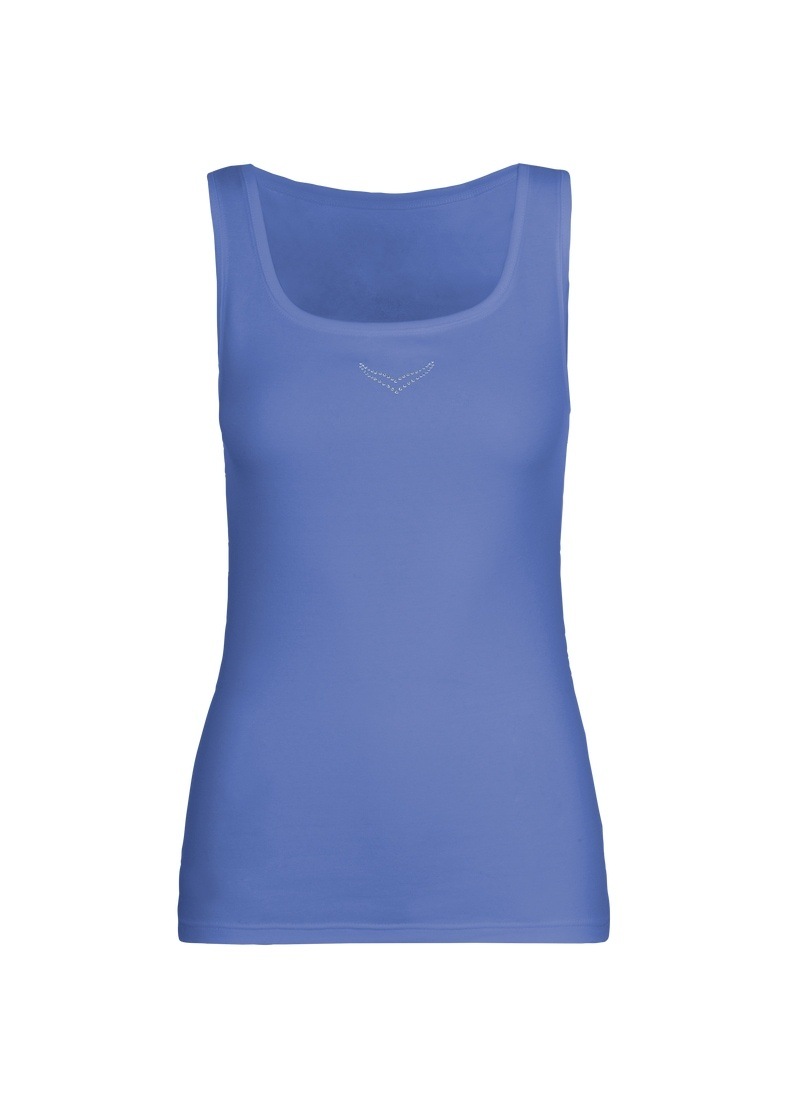 Trigema Tanktop »TRIGEMA Trägershirt mit Kristallsteinen«, (1 tlg.) von Trigema